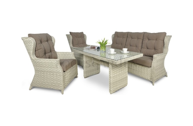 Комплект обеденный Trivento Dining 3 Melange White