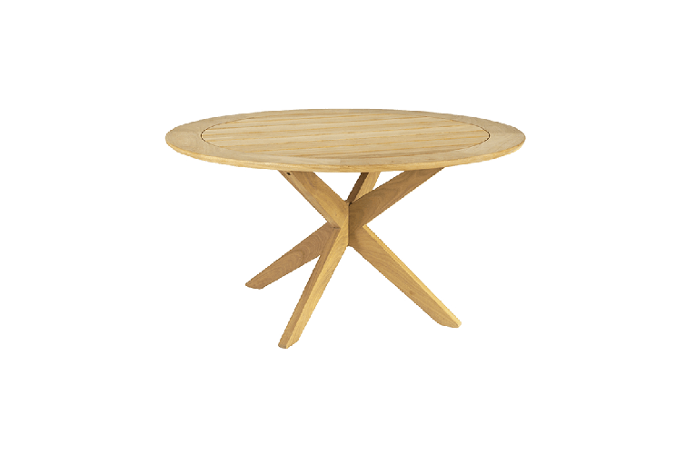 Стол Roble Round Cross 125см