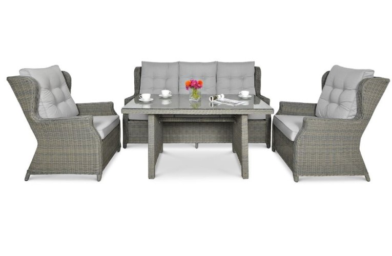 Комплект обеденный Trivento Dining 3 Grey