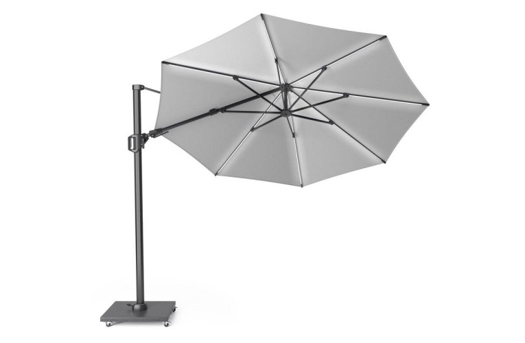 Зонт Challenger T2 - Ø3,5 m GLOW Light grey