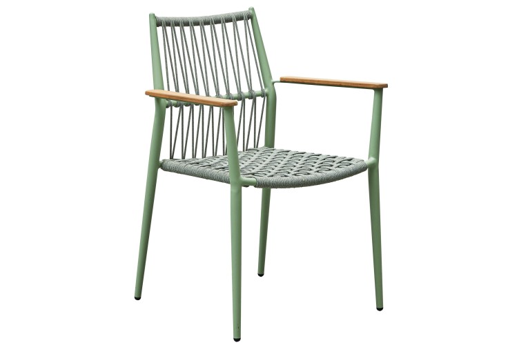 Стул с подлокотниками Bali Green