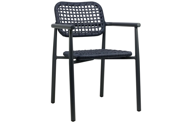 Стул с подлокотниками Charly Navy