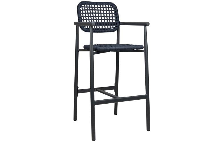 Барный стул Charly Charcoal/Navy