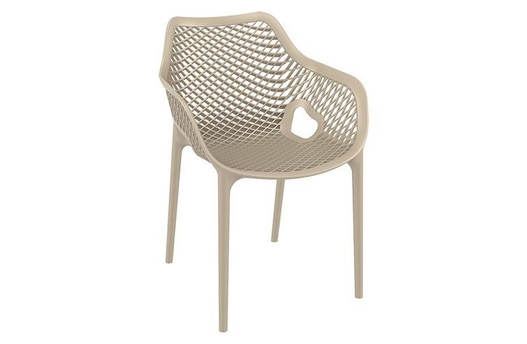 Стул с подлокотниками Air Taupe