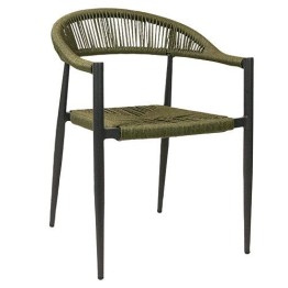 Стул с подлокотниками Jonah Charcoal/Olive