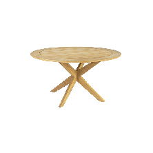 Стол Roble Round Cross 125см