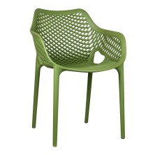Стул с подлокотниками Air Olive Green