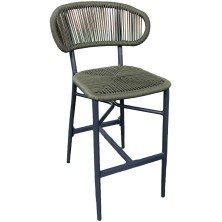 Барный стул Jorden Charcoal/Green
