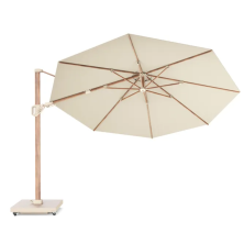 Зонт Challenger T2 premium Teak/Champagne Ø3,5 m