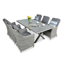 Обеденный комплект Napoli Stone grey