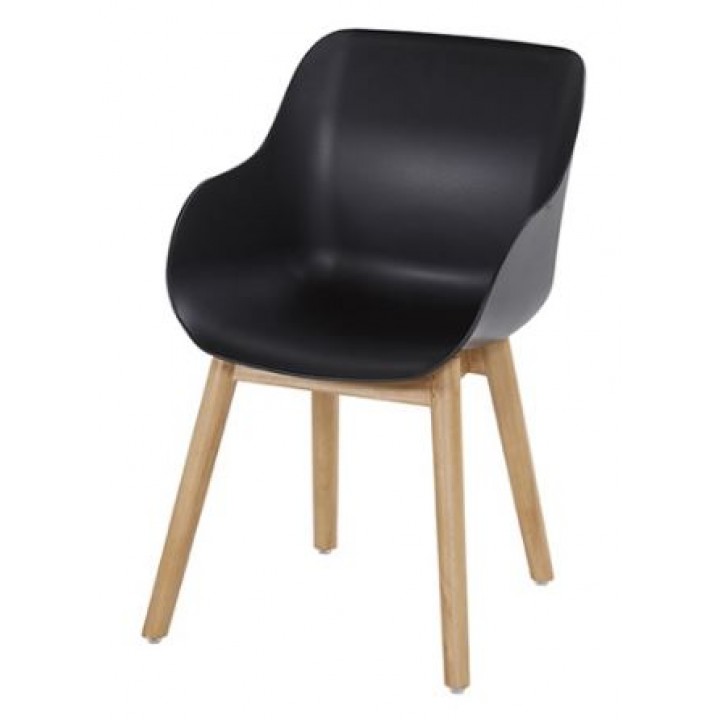 Обеденный стул Sophie Organic Teak Black