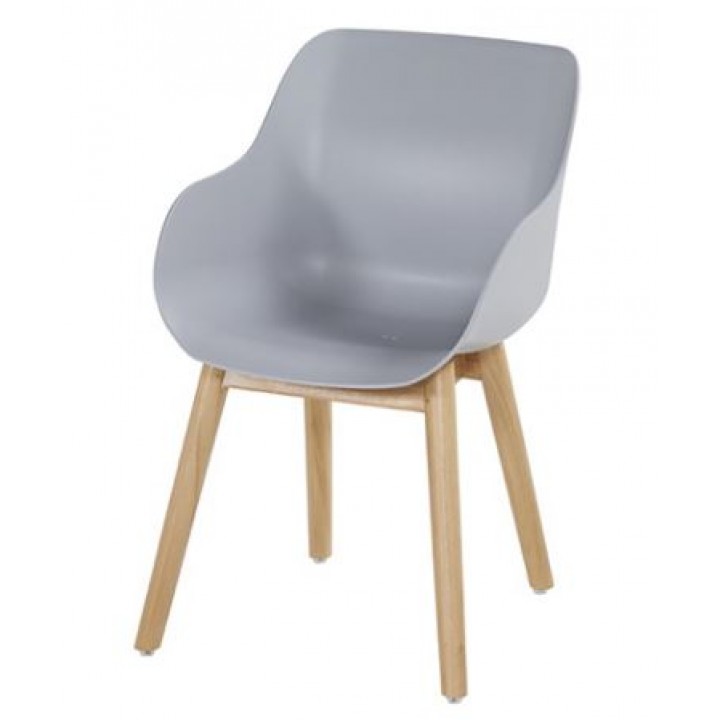 Обеденный стул Sophie Organic Teak Grey