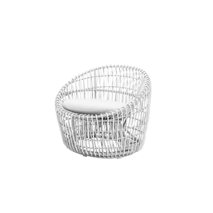 Кресло для отдыха Nest Round White