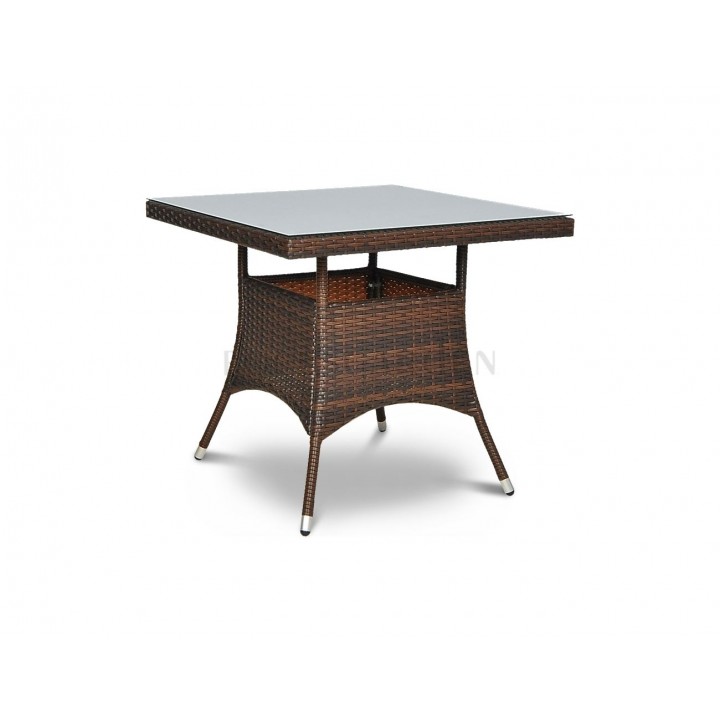 Стол Lugo Brown 80 см