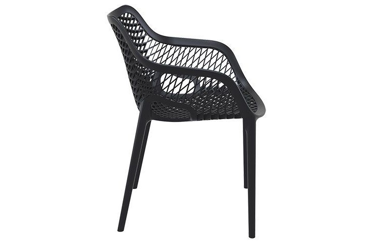 Стул с подлокотниками Air Black