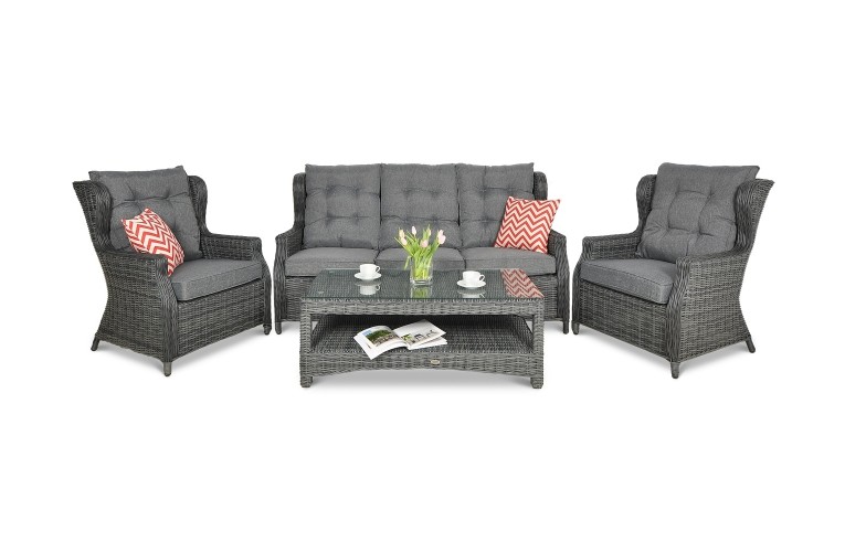 Комплект для отдыха Trivento 3 Dark Grey