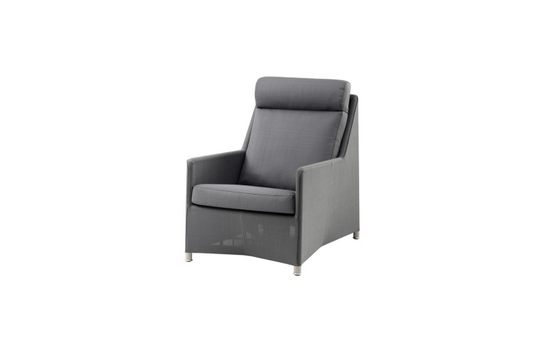 Кресло Diamond Highback Light Grey