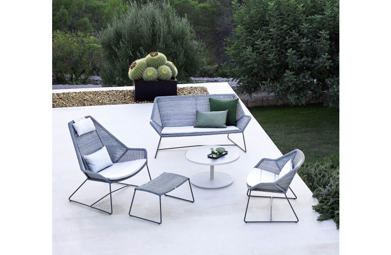Подставка для ног Breeze White Grey