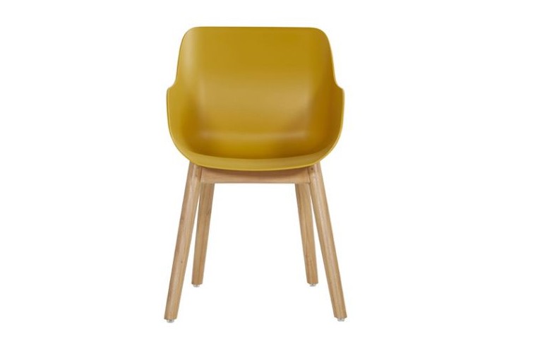 Обеденный стул Sophie Organic Teak Yellow