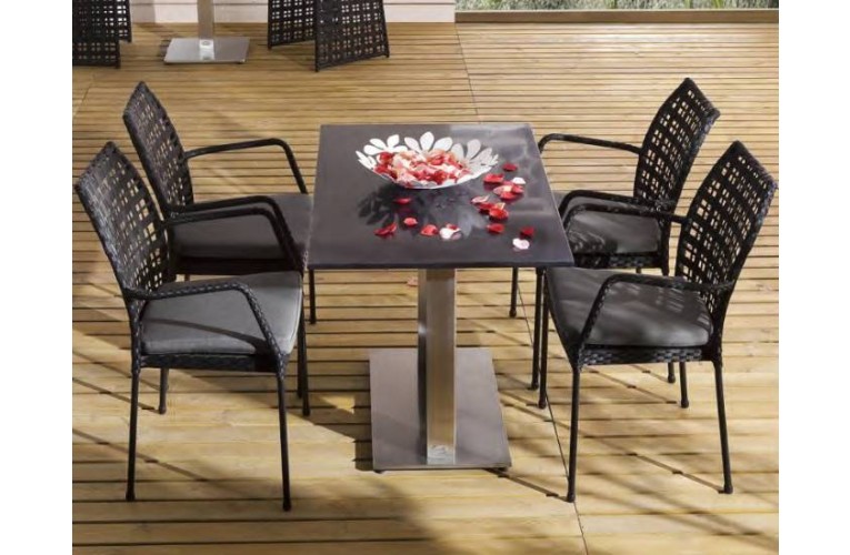 Стул с подлокотниками TORRES 55x60x92 см
