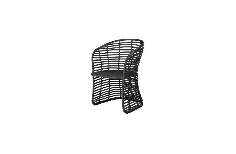 Кресло обеденное Basket Black