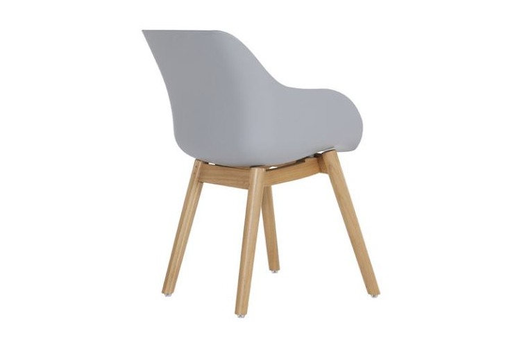 Обеденный стул Sophie Organic Teak Grey