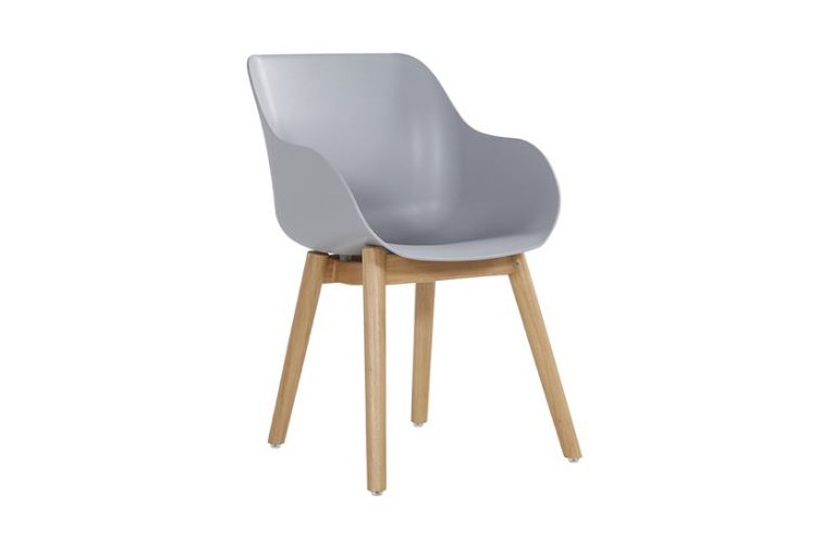 Обеденный стул Sophie Organic Teak Grey