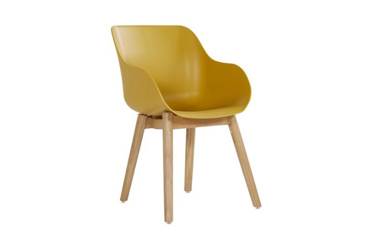 Обеденный стул Sophie Organic Teak Yellow