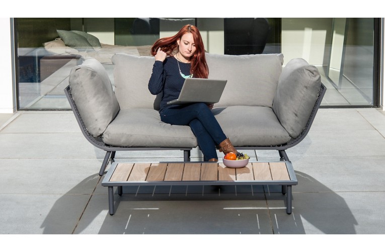 Модуль угол Beach Lounge Grey