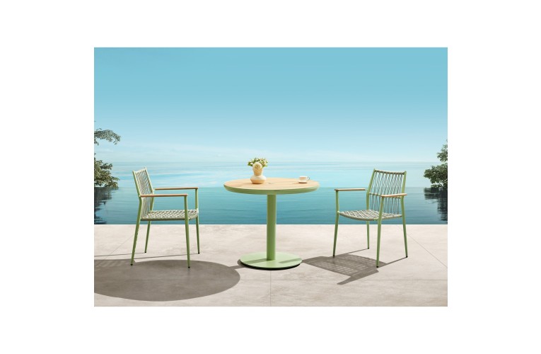 Стул с подлокотниками Bali Green