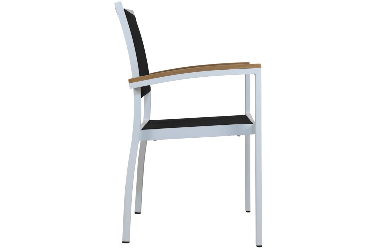 Стул Cenon White/ Black