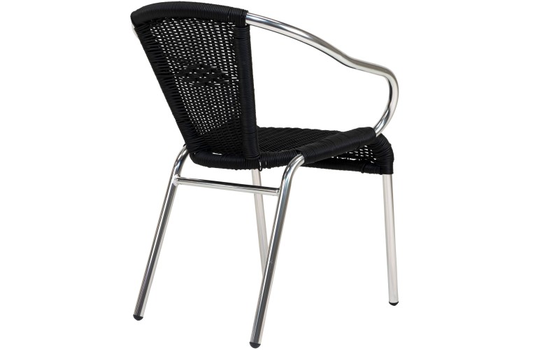 Стул с подлокотниками Kannet Black 