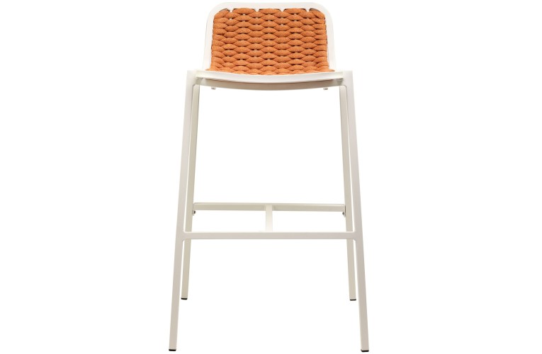 Барный стул Tora White/Ochre