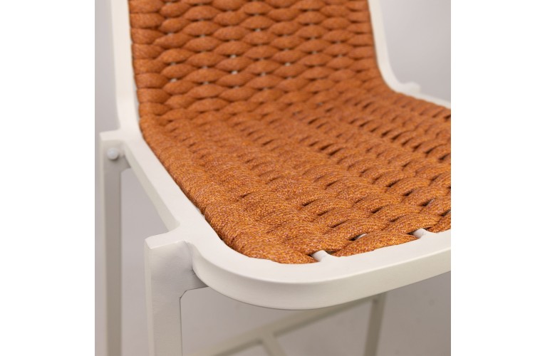 Барный стул Tora White/Ochre