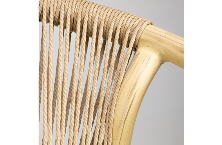 Стул с подлокотниками Jaxon Oak/Natural