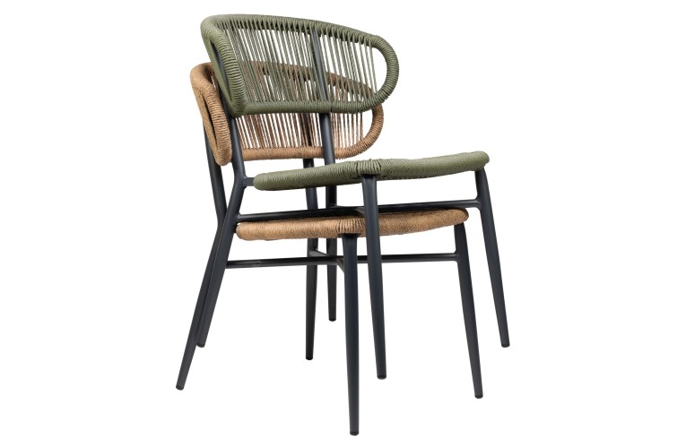 Стул Jorden Charcoal/Naturel
