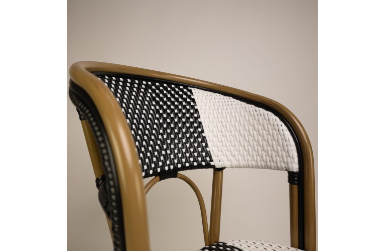 Стул Santa Cruz Black/White 