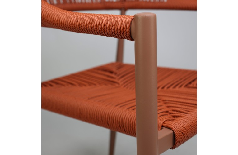 Стул с подлокотниками Jonah Orange/Orange