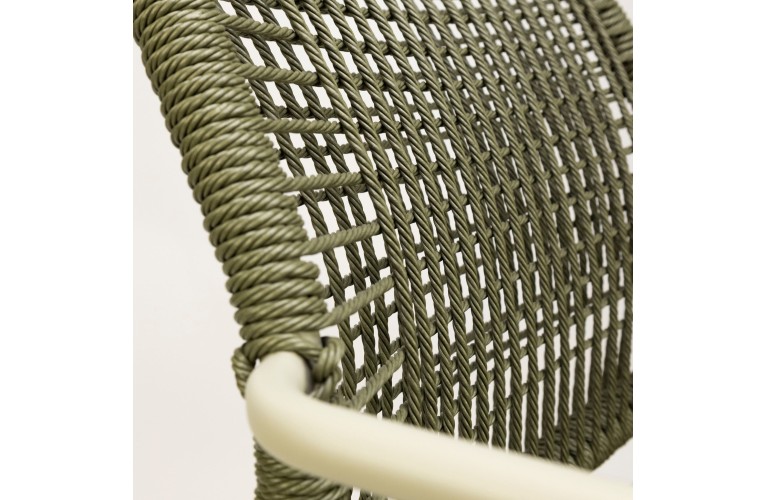 Стул с подлокотниками Twist Green