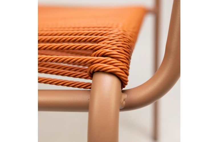 Стул с подлокотниками Twist Orange