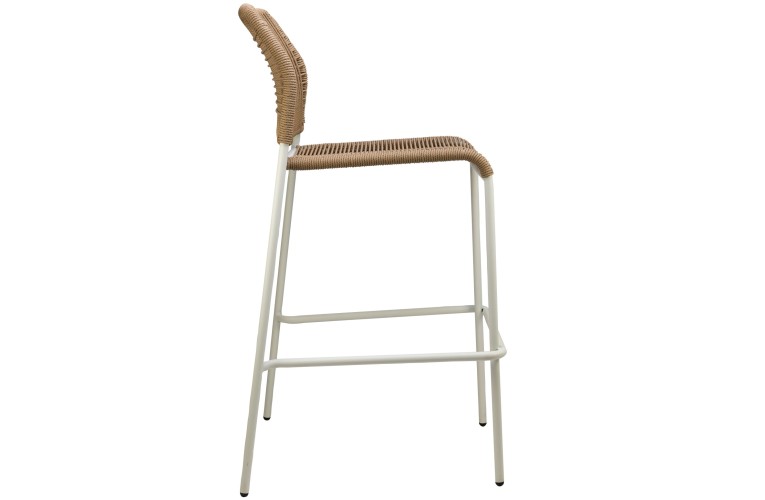 Барный стул Twist White/Natural