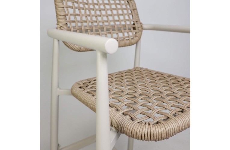 Низкий барный стул Charly Low Beige/Sand