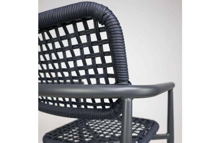 Барный стул Charly Charcoal/Navy