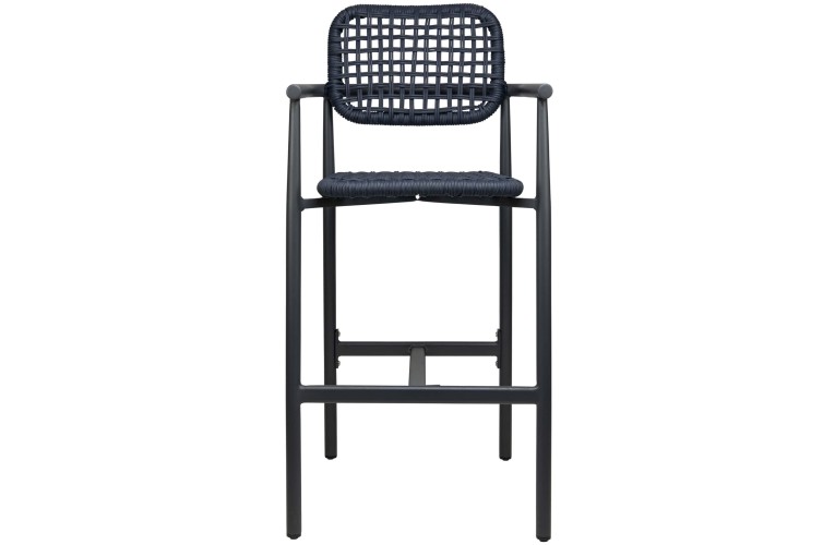 Барный стул Charly Charcoal/Navy