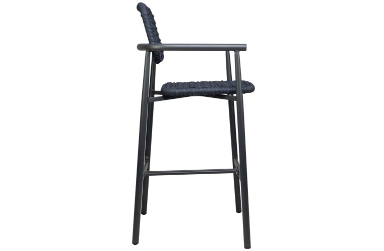 Барный стул Charly Charcoal/Navy