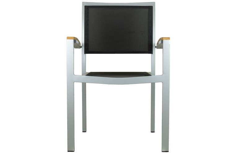 Стул Cenon Silver/ Black