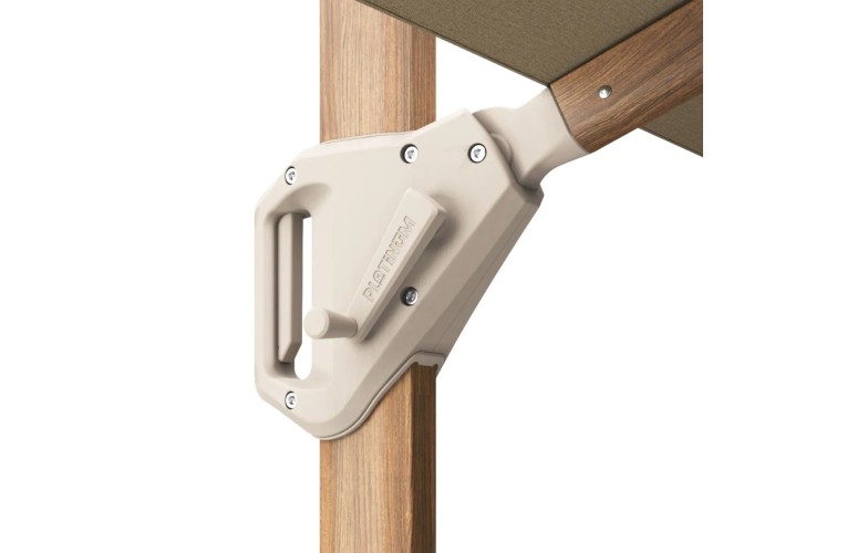Зонт Challenger T1 premium Teak/Champagne 3x4 м