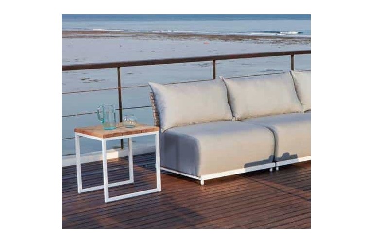 Столик сервировочный Nautic White 50х50 см