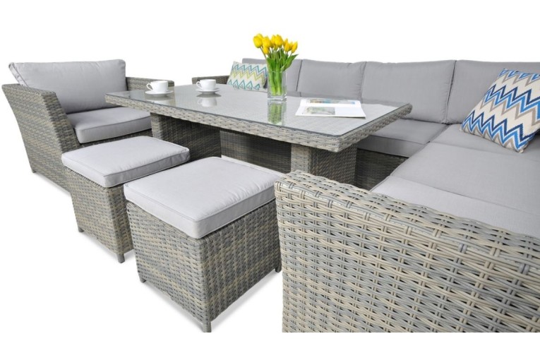Обеденный комплект Moniz Dining Plus Grey