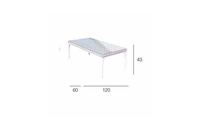 Столик Brafta 120 см